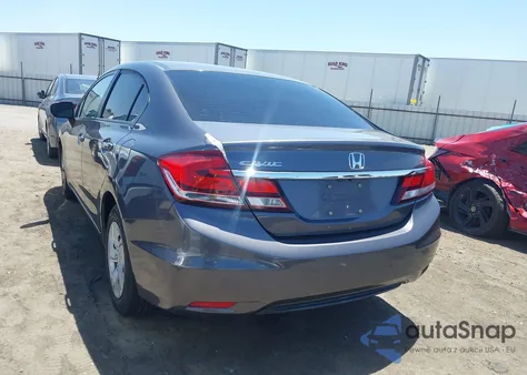 2015 Honda Civic Lx из США, поврежденный, VIN 2HGFB2F50FH520336